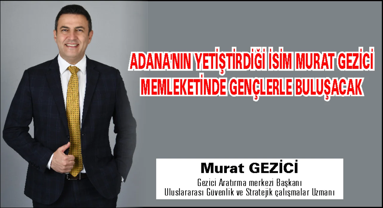 Ceyhan’da Kitap ve Kariyer Günleri: Murat Gezici Gençlerle Buluşuyor