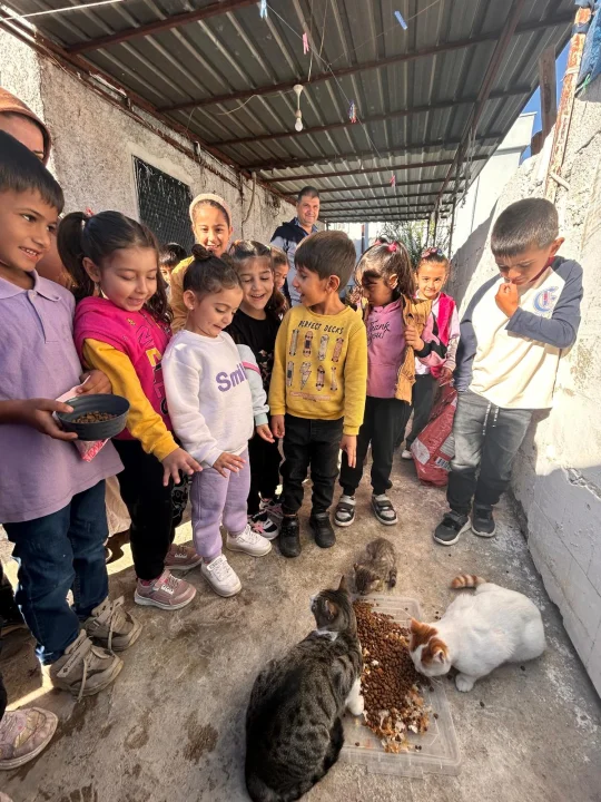 “BİR KAP SU, BİR KAP MAMA” ÇAĞRISI  